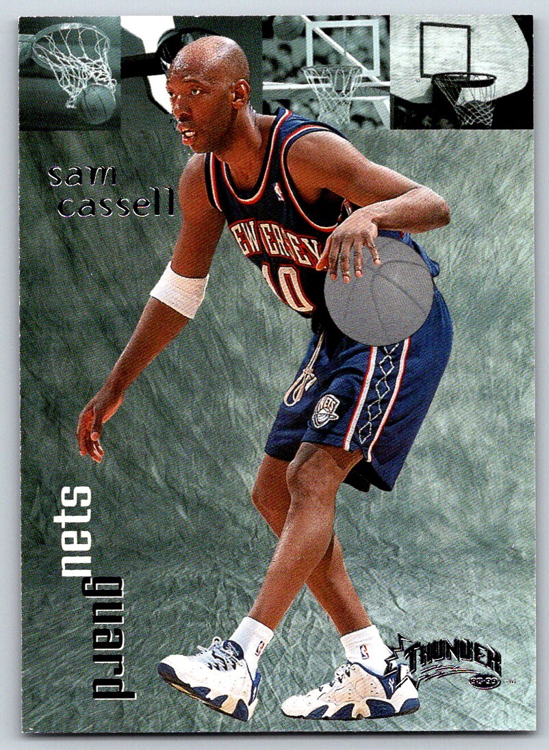 1998-99 SkyBox Thunder SAM CASSELL #84 Nets FREE Ship!