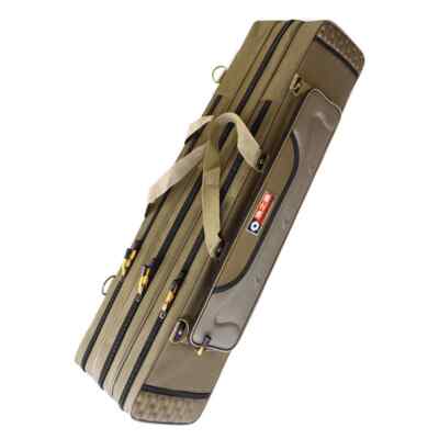 Multi-purpose Fishing Bag Fishing Rod Case Carrier Oxford Pole Tools Storage Bag
