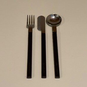 AIR FRANCE Concorde Cutlery Set 3 (Fork, Knife, & Spoon) Raymond Loewy Design