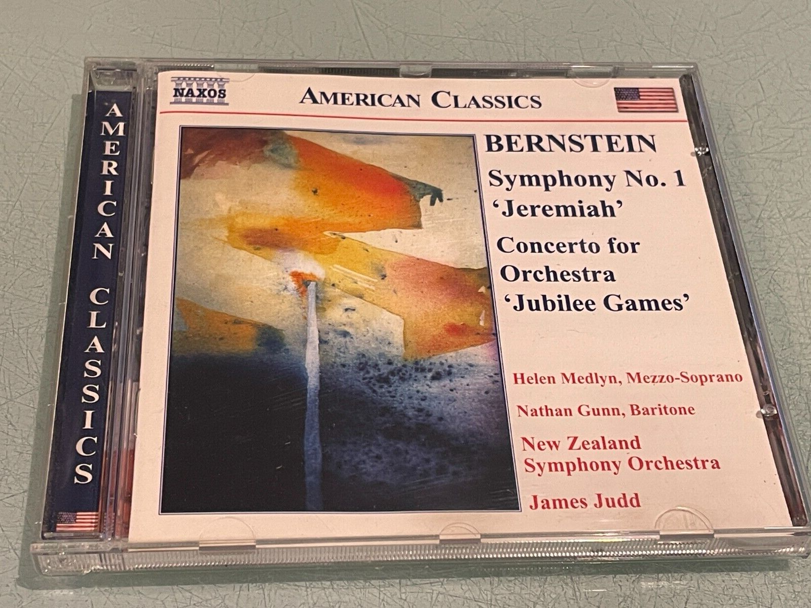 Leonard Bernstein - Symphony No. 1 'Jeremiah' - CD Album - 2004 Naxos