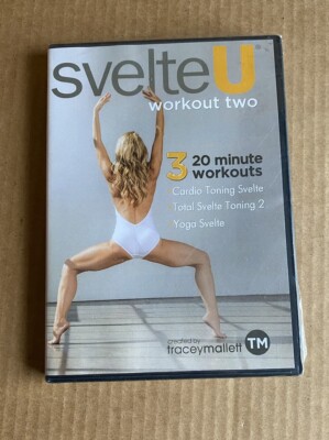 ⭐️新品未使用⭐️エクササイズDVD.トレイシーマレット Tracey Mallett SvelteU: Workout Two Total Body Exercise Routines