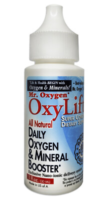 Mr. Oxygen s OxyLift All Natural Oxygen & Mineral Booster 1 fl. oz.