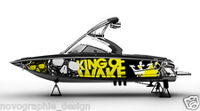 SKULLS GRAPHIC KIT DECAL BOAT SPEEDSTER WRAP SEADOO WAKE BOARD SPORTSTER DESIGN
