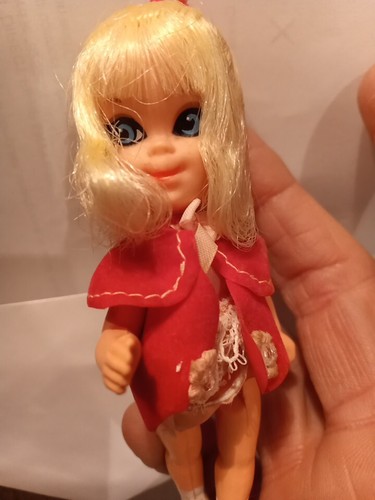 Shirley LIDDLE KIDDLES Kins Pink Walker STORYBOOK 1967 #3766 Mattel NM DOLL #2 - 第 3/15 張圖片