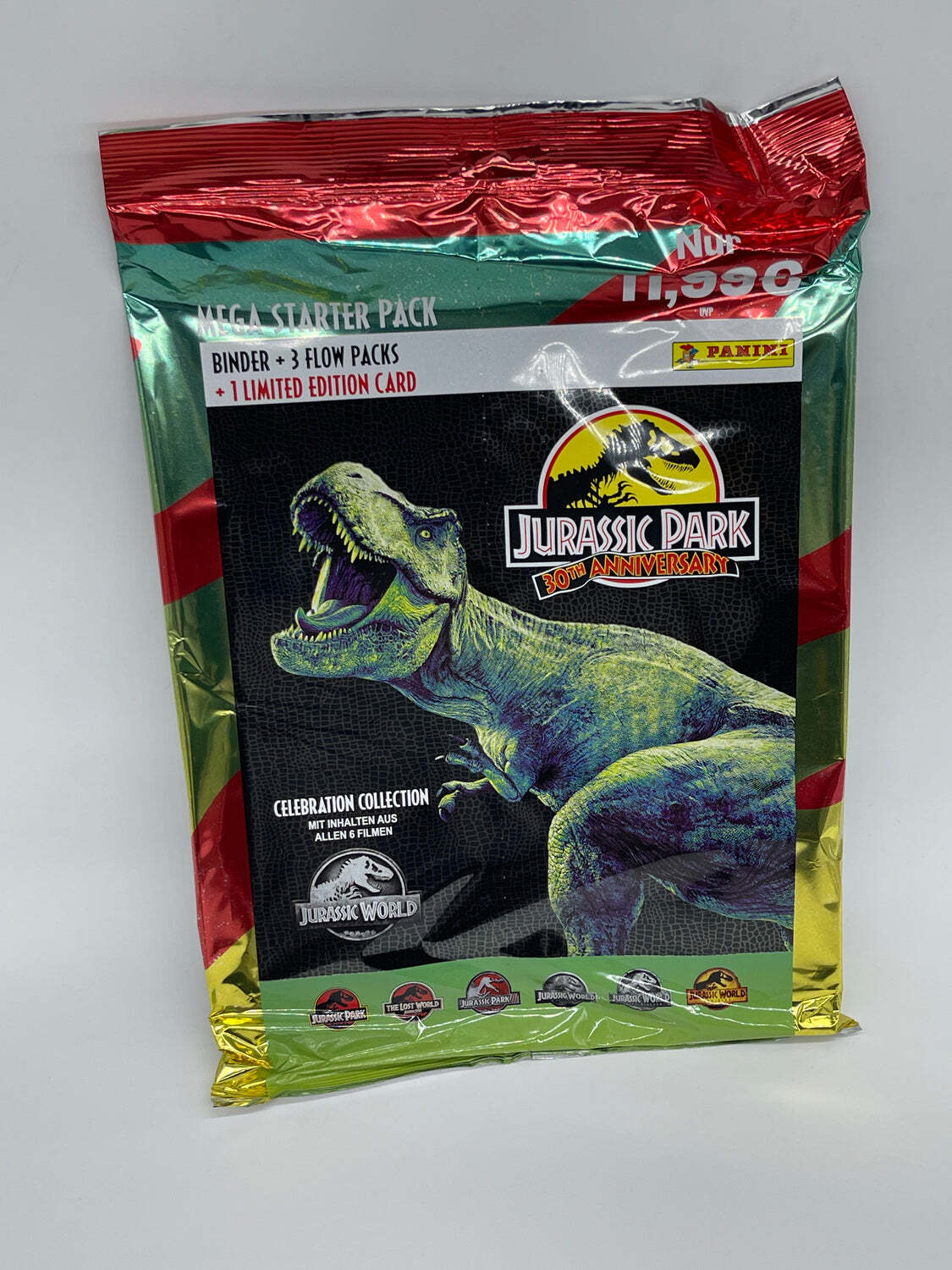 Jurassic Park "30th Anniversary" Mega Starter Pack Binder + 3 Flow