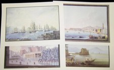 Pittura. Napoli e la gouache: otto vedute di Napoli dalla Marinella a Posillipo