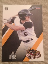JACOB JAKE MEYERS Rookie Card Houston Astros MILB 2018 Quad Cities River Bandits