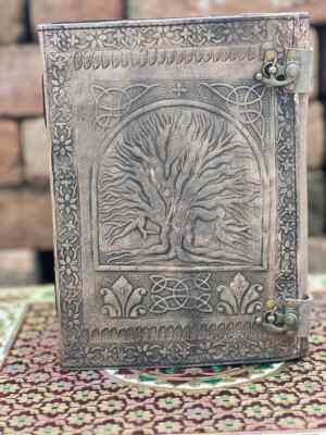 600 pages large tree of life leather Journal Antique Diary notebook Since 1990