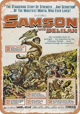 METAL SIGN - Samson and Delilah (1949) 1 - Vintage Look