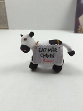 Chick Fil A Cow Eat Mor Chik'n Sign More Chicken Small Plush Stuffed Animal