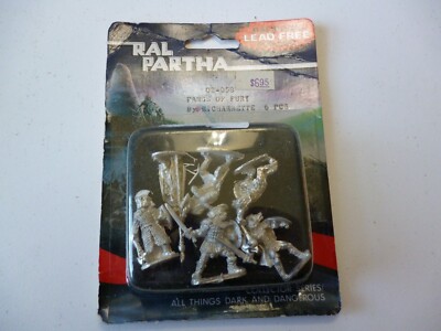 Ral Partha Minis Fangs of Fury 02-058 All Things Dark and Dangerous Pewter New!