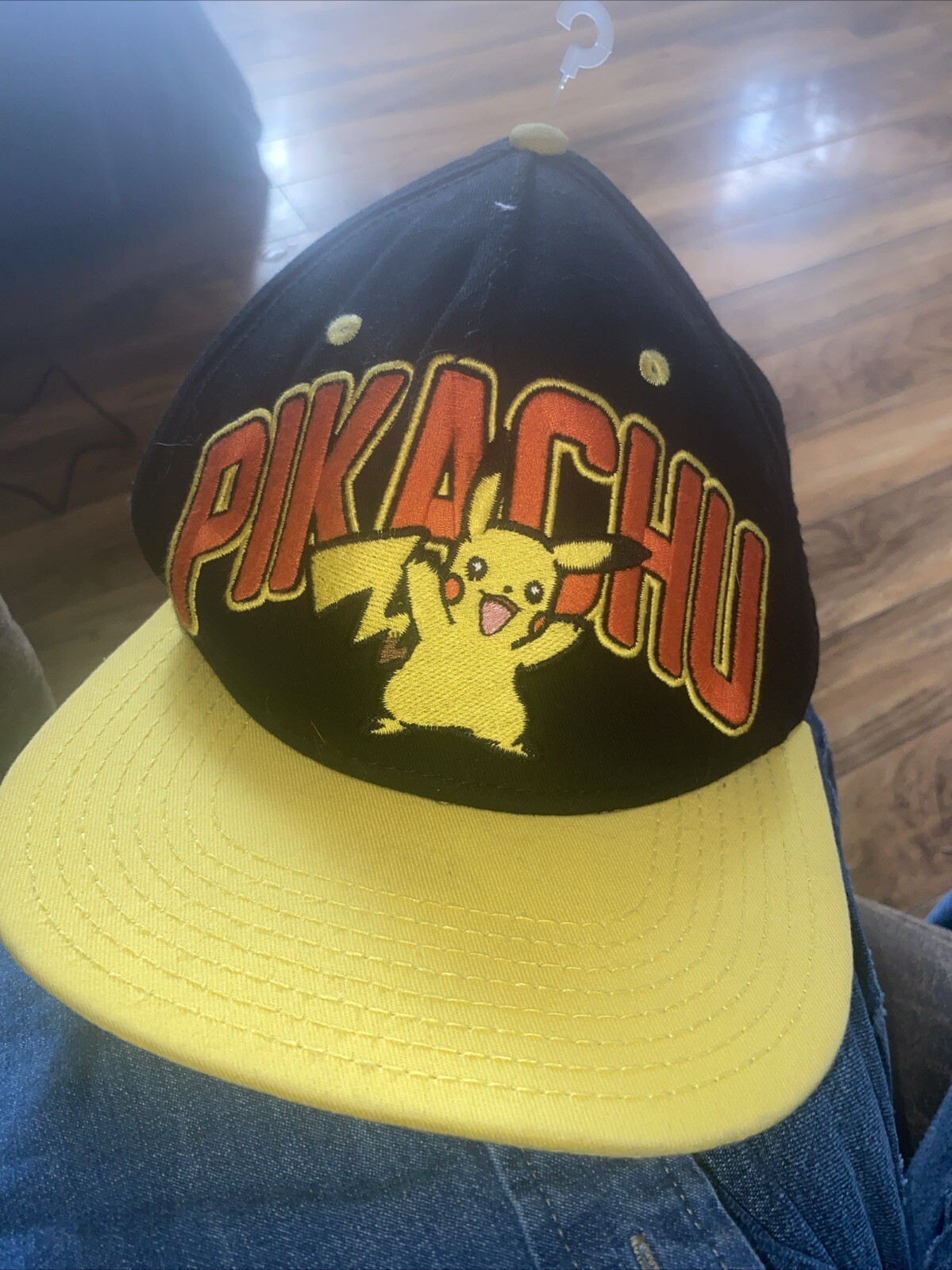 POKEMON Pikachu Snapback Baseball Hat Cap Adjusta… - image 1