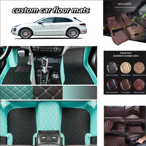 Custom Fit For Infiniti All Models Car Floor Mats Luxury Carpets All Weather Rug - Bild 56 von 76