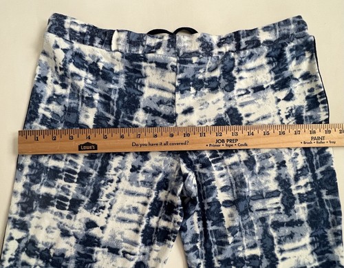 Lucky Brand Pants Womens Sz M Blue Tie Dye Drawstring Stretch Lounge Wear - Picture 10 of 14
