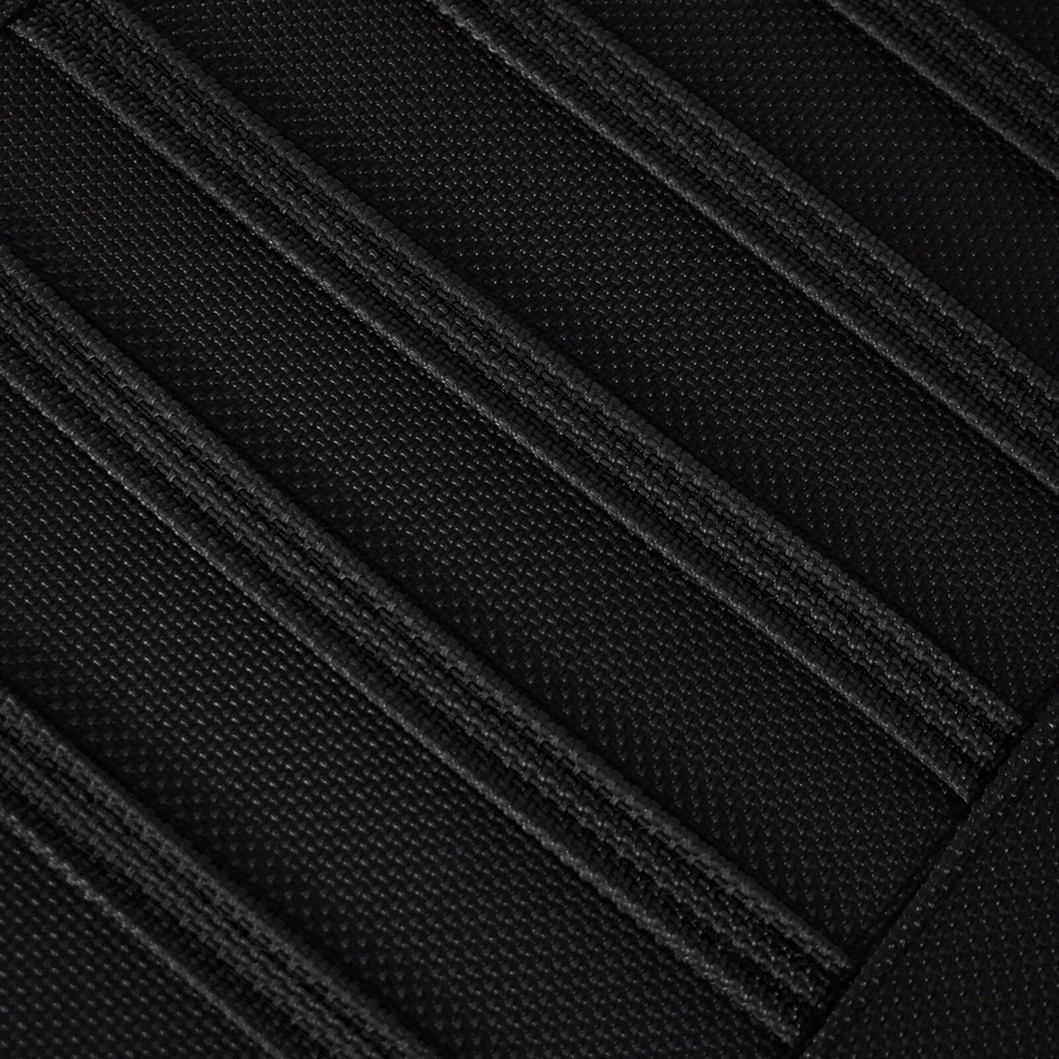 Cubierta de asiento con pinza Suzuki DRZ 400 2000-2024 negro/negro costillas logotipo #70 Foto 2 de 4