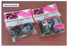 Vintage RC Pan Car 1/10 Parma PSE Black Velocity Fr/Rr Wheels RC10L Bolink TRC