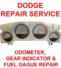 Dodge Charger Challenger Magnum 2005-2014 Instrument Gauge Cluster REPAIR