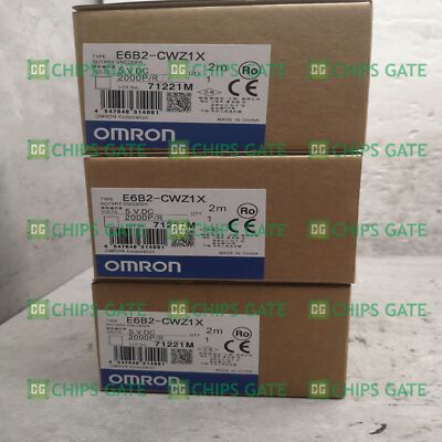 1 STCK. OMRON Drehgeber E6B2-CWZ1X 2000P/R E6B2CWZ1X 5VDC Neu im Karton