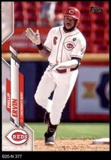 2020 Topps #377 Phillip Ervin Reds 8 - NM/MT