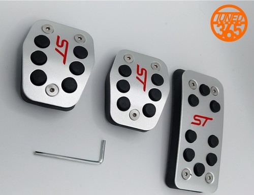 Ford Focus ST Lega Freno Acceleratore Pedaliera Acceleratore Copri MK2 & MK3 Kit UK - Foto 5 di 5