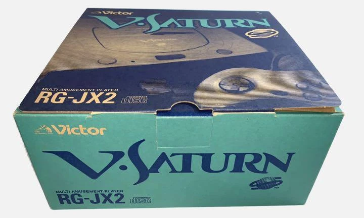 Victor JVC RG-JX2V V-Saturn Home Video Game Japan Limited Gray