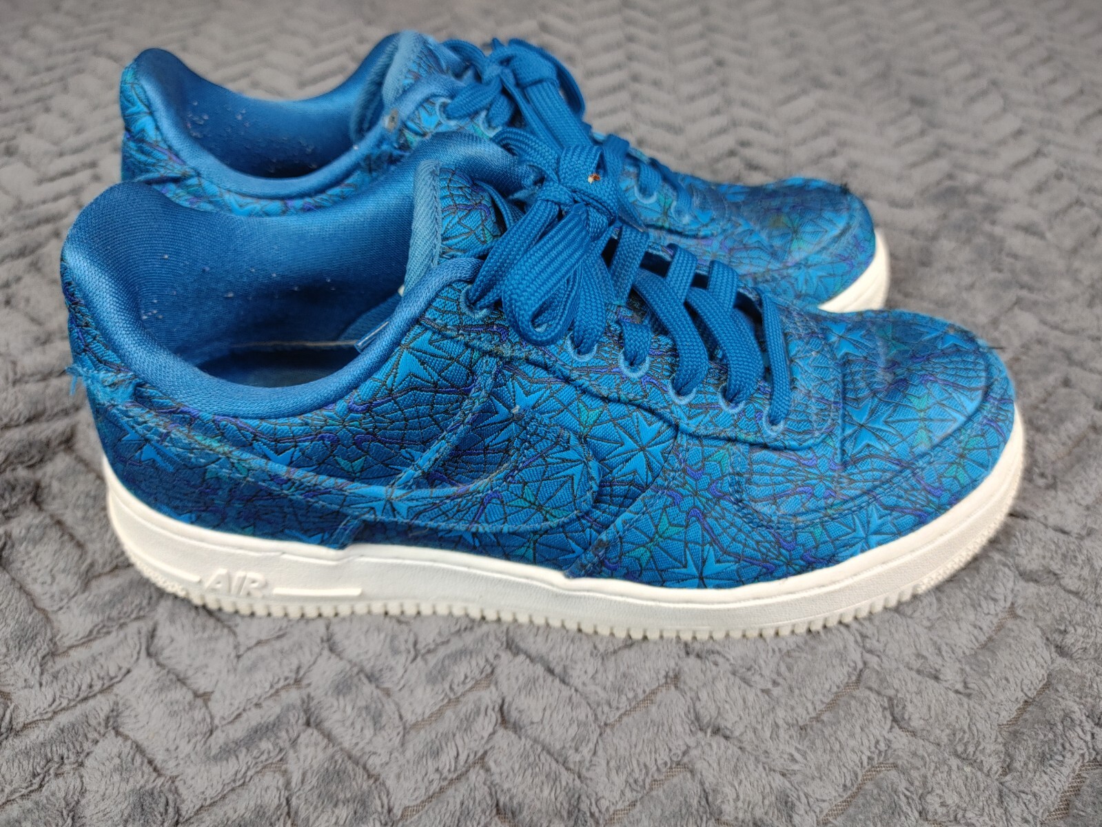 Nike Air Force 1 Low Premium Emerald Stained Glass Mens 7.5 Women 9