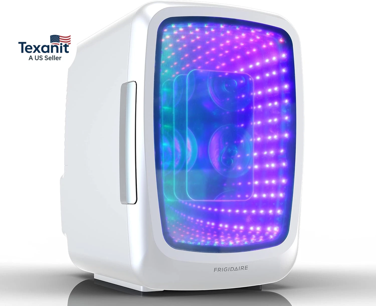 Gaming Light up Mini Beverage Refrigerator, 6 Can, 4 Liters, Cooler with Large S
Opens in a new wind