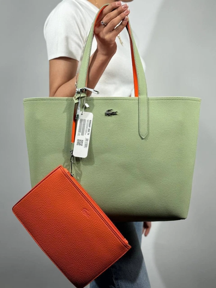 Lacoste Women's Double-Sided Shoulder Bag ,high quality large useful women's bag - Image 4 of 4