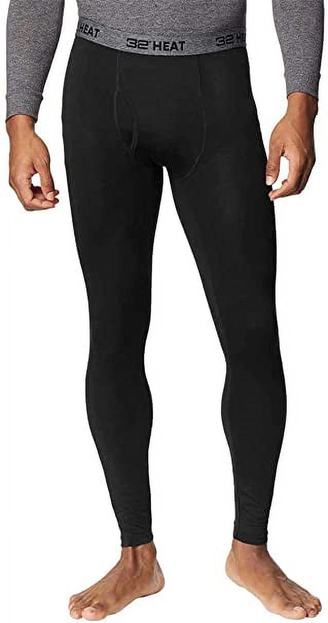 32 Heat Base Layer Pant Men's 2-pack Black Small