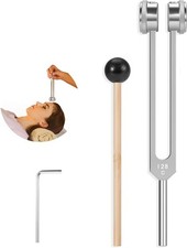 128 Hz Tuning Fork Medical Weighted Biosonics Tuning Forks for Healing 128 Hertz