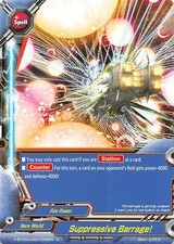 Suppressive Barrage! - X-BT03A-UB02/0058EN - C Near Mint Buddy Fight X Alternati