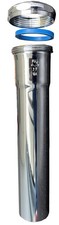 Chrome Brass Tubular Slip Joint Extension Sink Tailpiece Tube 11/2" x 16"