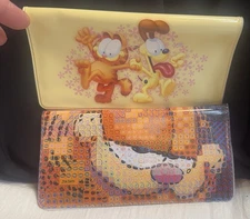 Garfield and friends Checkbook covers Lot Of Two NEW **Free shipping !!!!