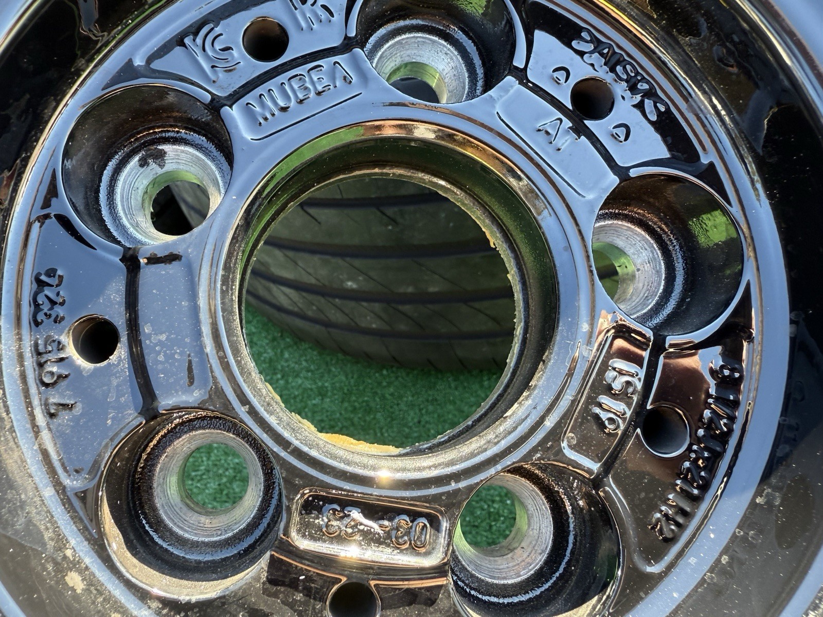 CARBON FIBER ROLLS ROYCE WHEELS GHOST OEM FACTORY ULTRA RARE FACTORY SET 4