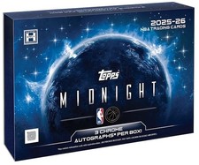 PREORDER 2025-26 Topps Midnight Basketball Hobby Box Brand New Sealed CONFIRMED