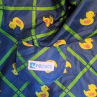Blue Dog Rain Boots/Coat, Size S, Bundle, Rubber Ducky,  Hood, Adjustable Straps — photo 6