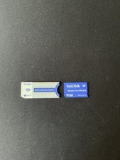 Lexar Memory Stick Duo Adapter MSDAD with SanDisk 1GB Memory Stick Pro Tested