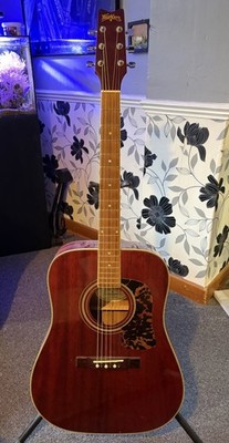 Washburn Akustikgitarre D100/TWR gebraucht Top Zustand Vintage Player