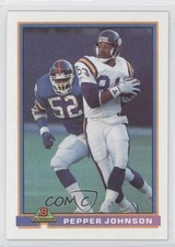 1991 Bowman Pepper Johnson #357 3a3