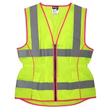 Mcr Safety Lvcl2mlm High Visibility Vest, M Size, Women