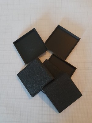 10x 40x40mm Base Eckig Warhammer Old World Fantasy AoS Tabletop Games Workshop 