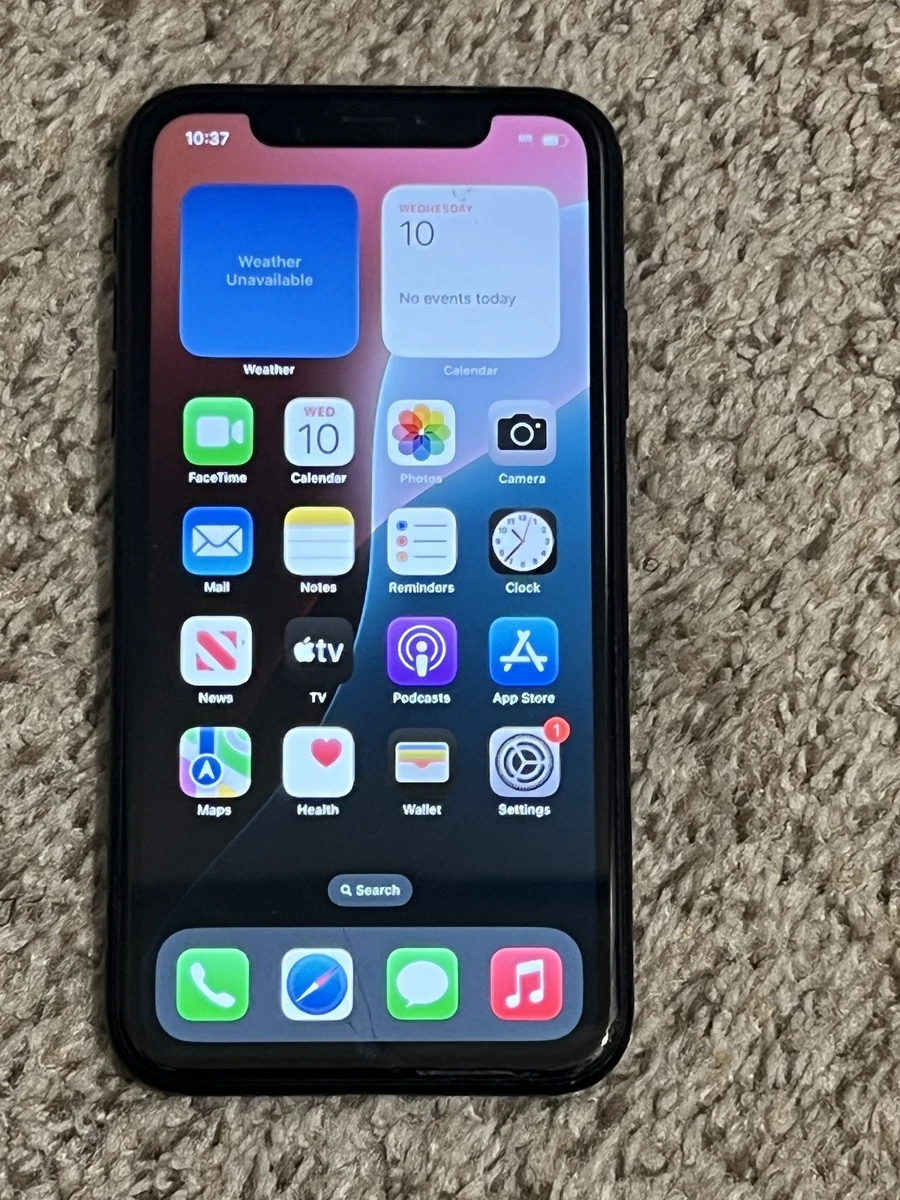 Las mejores ofertas en Apple iPhone XR Negro celulares y