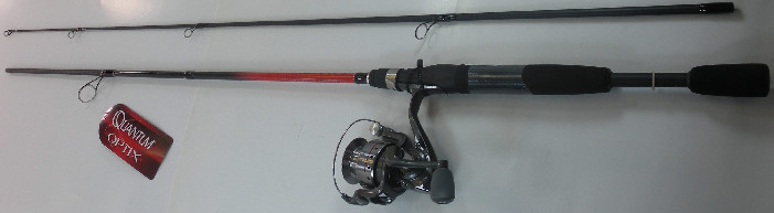 Zebco Quantum 2122905 OP3066MA Optix Medium Spinning 6 Ft 6 