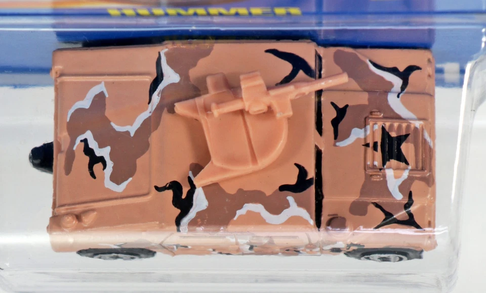 Hot Wheels Hummer New Model Series - 0773 Never Removed from Pack 1991 Tan CT - Image 3 of 4