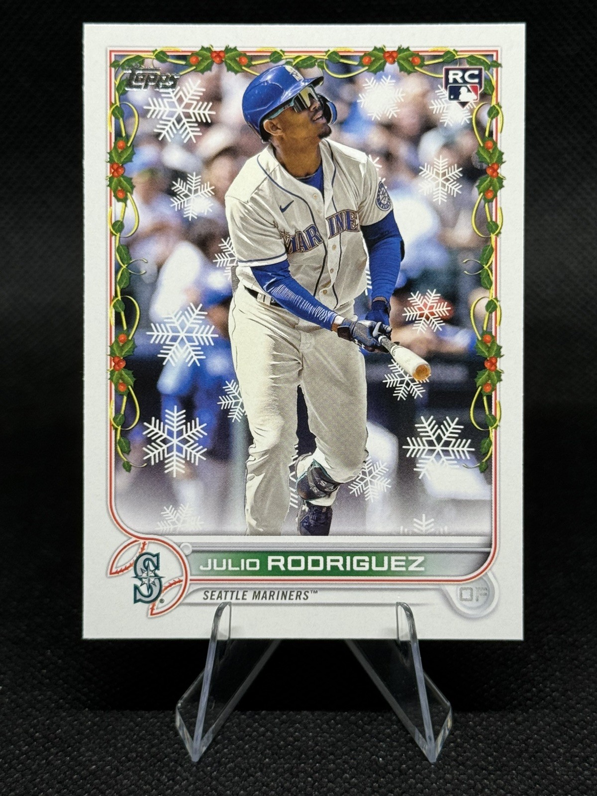 2022 Topps Holiday #HW44 Julio Rodriguez