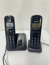 Panasonic KX-TGC212EB Twin Cordless Phones With Base Chargers Tested Black