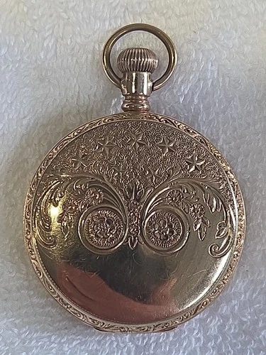 Elgin Hunting Pocket Watch 1897 Grade 117, 6s 14k G.F. Beautiful & Runs #9066