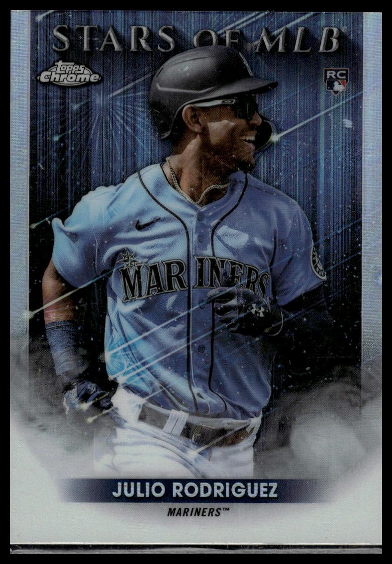 2022 Topps Update #SMLBC-87 Julio Rodriguez Stars of MLB Chrome
