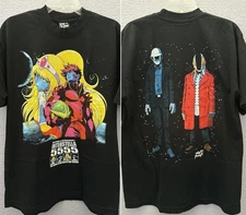 Remake Daft Punk Interstella 5555 2 sided Black Short Sleeve T shirt NH24006