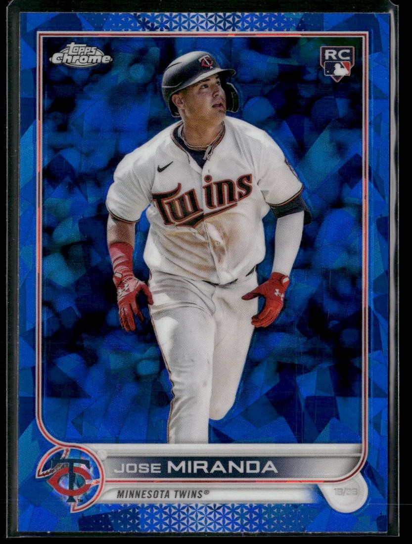 2022 Topps Chrome Update Sapphire Edition #US120 Jose Miranda